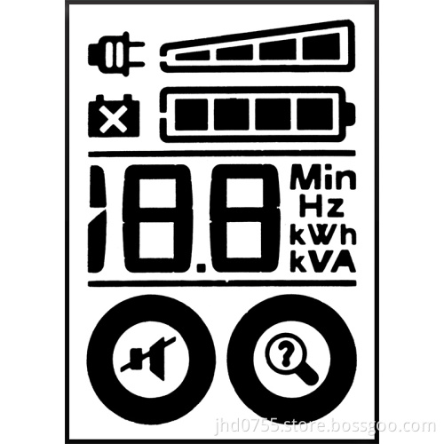 Segment EPD LCD Modules Low Power Consumption LCD Modules